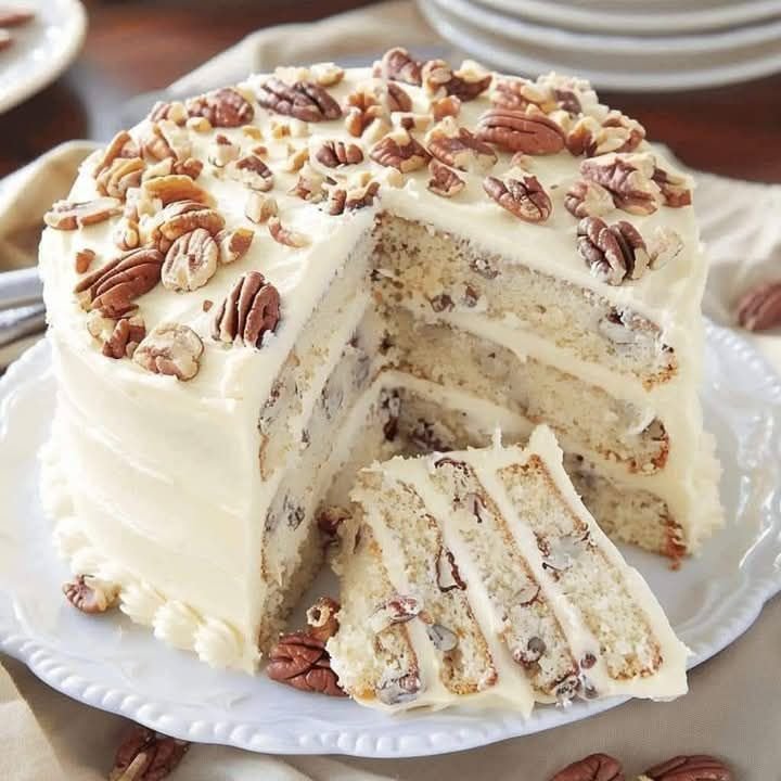 BUTTER PECAN CAKE